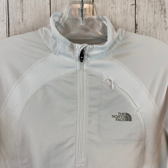 North Face Flight Series Long Sleeve 1/4 Zip Pullover Size Small Vaper Wick - Picture 7 of 13